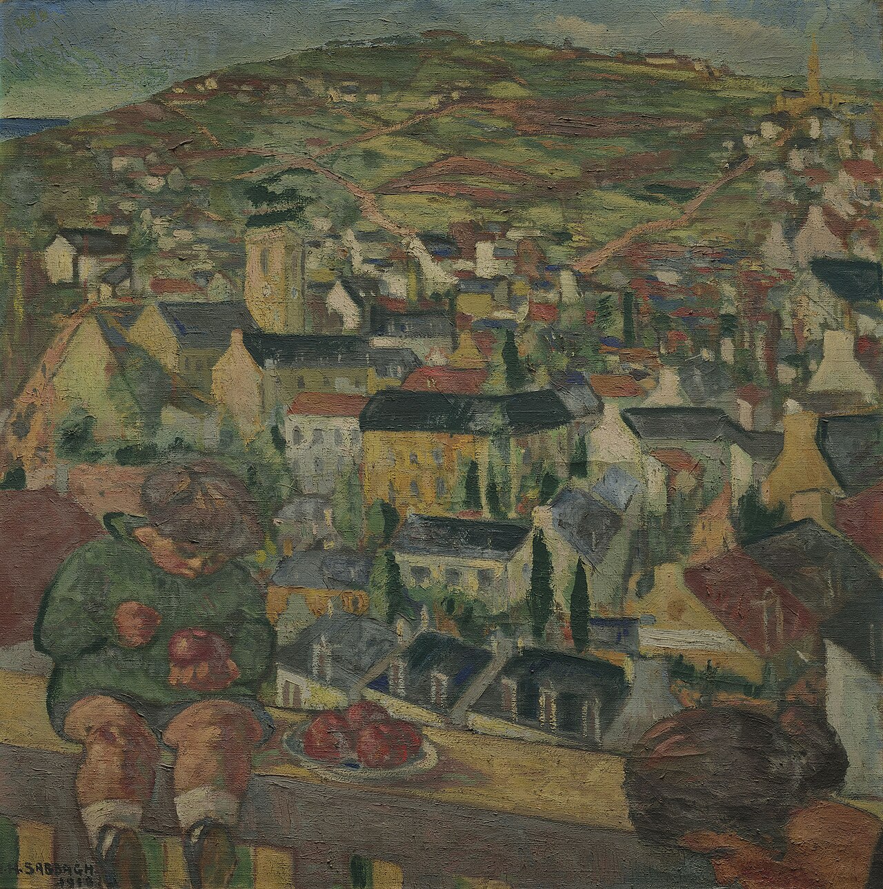 Landscape by Georges Hanna Sabbagh