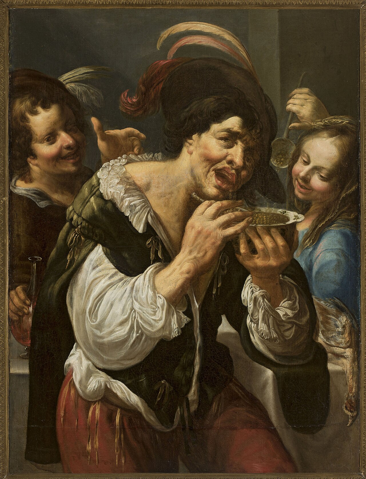Georges and the bowl of broth by Georges Lallemand