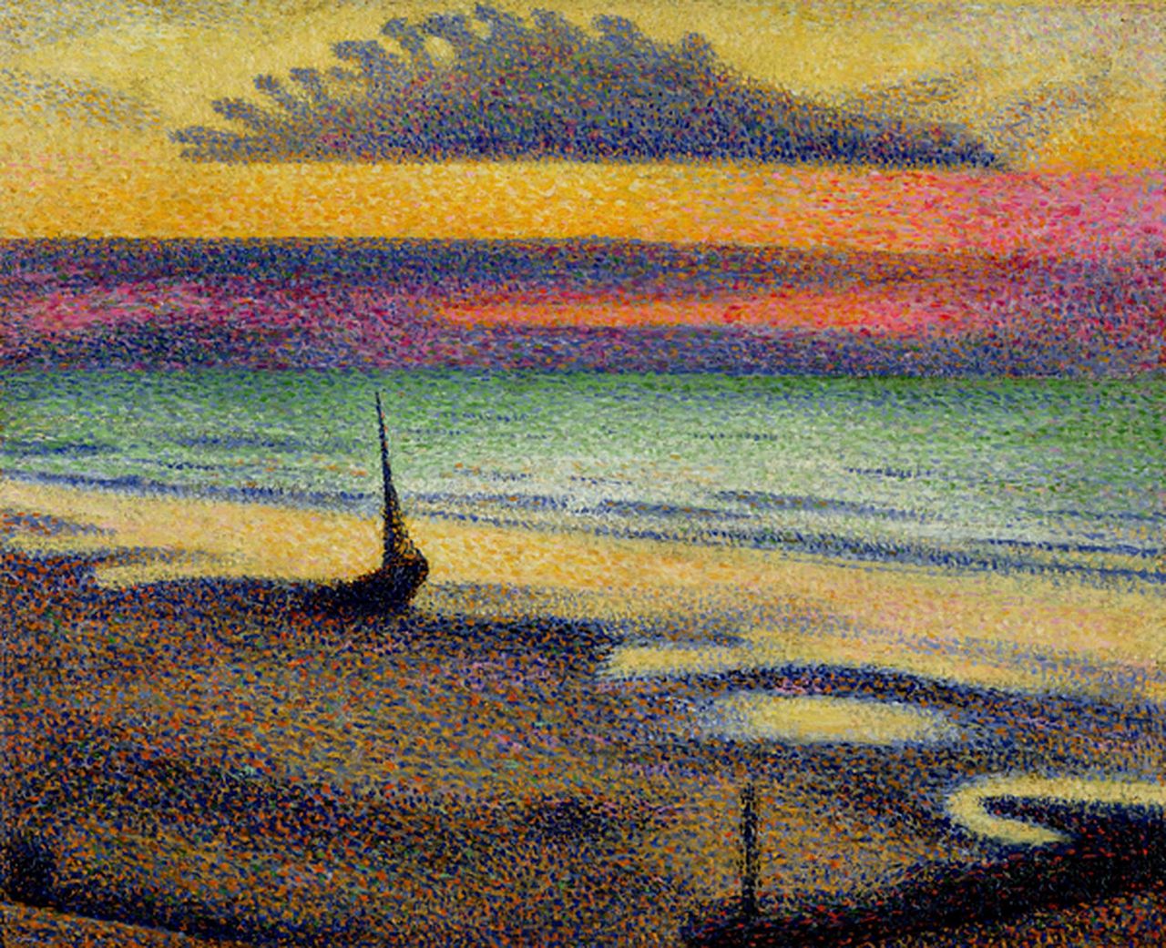 Beach at Heist by Georges Lemmen