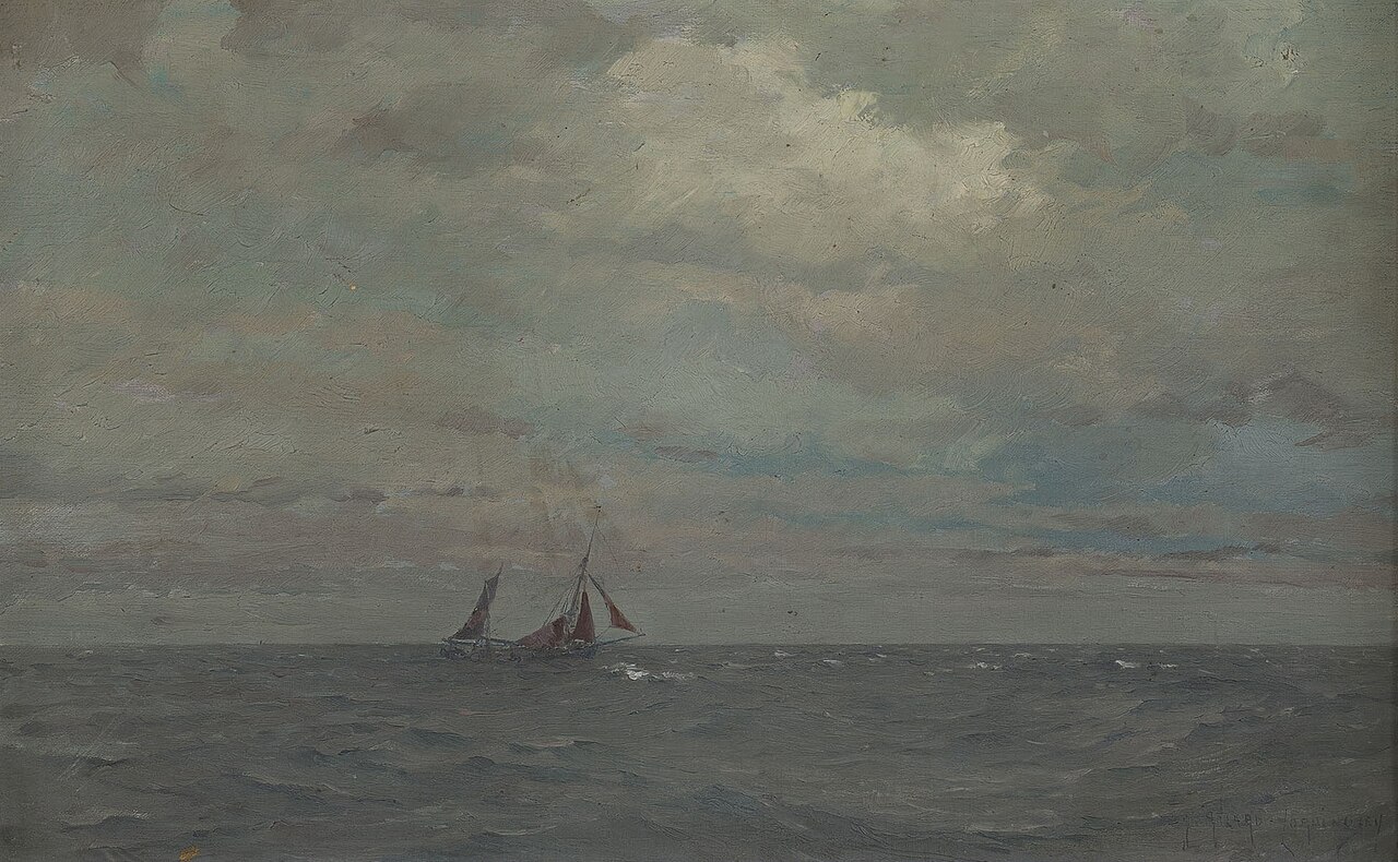 Deep Sea Fishing (morning) by Georges Ricard-Cordingley