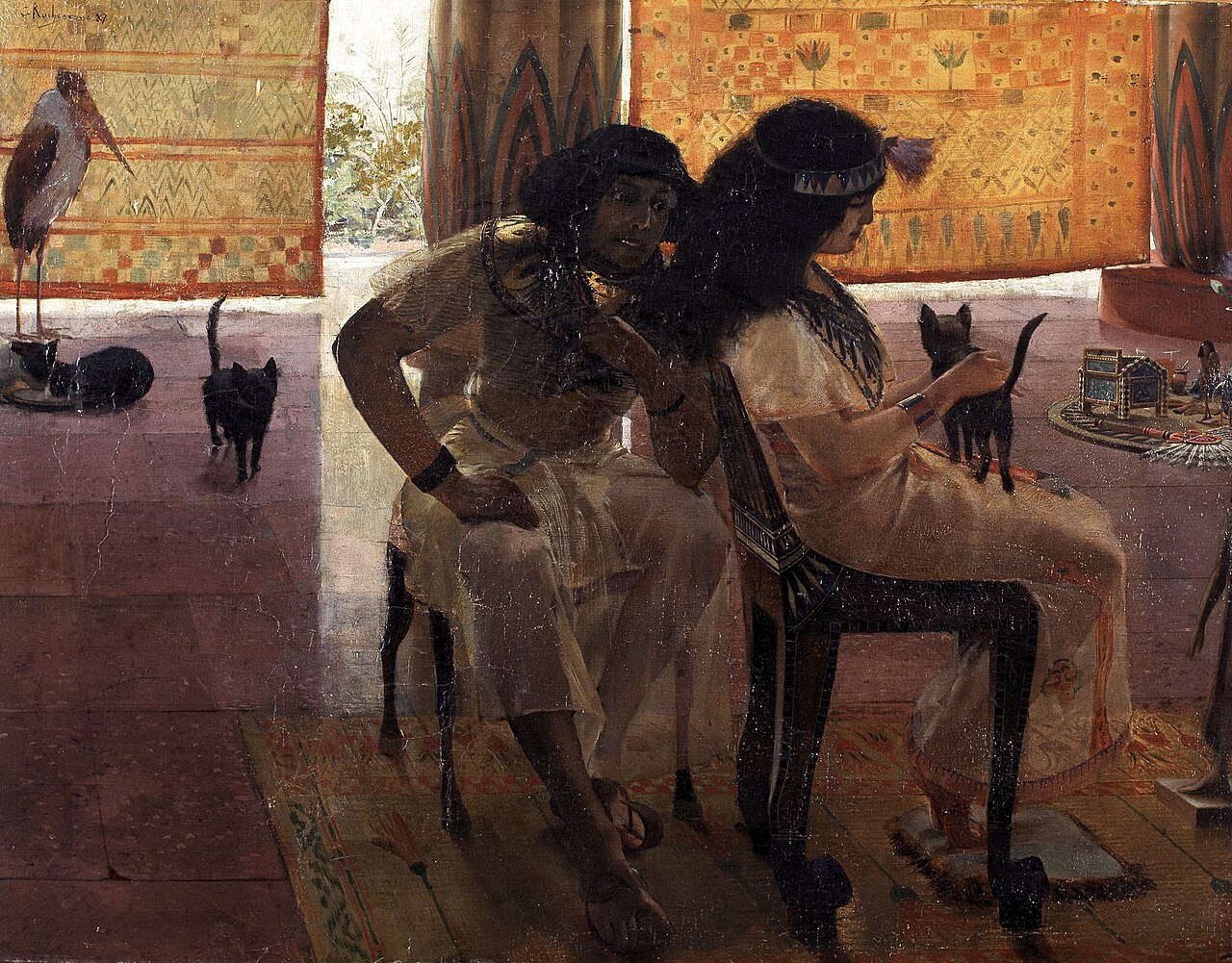 The Age of the Pharaohs by Georges Rochegrosse