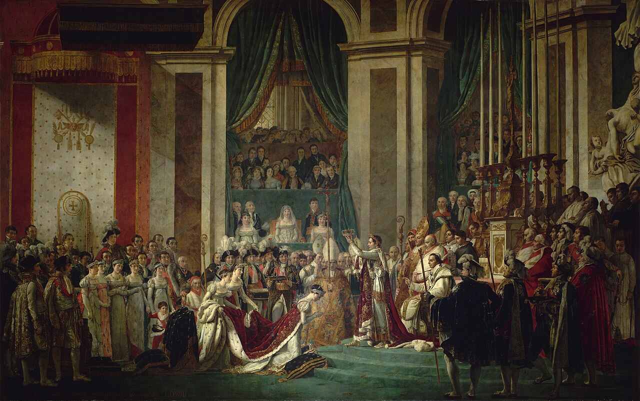 Coronation of Emperor Napoleon I and Coronation of the Empress Josephine by Georges Rouget