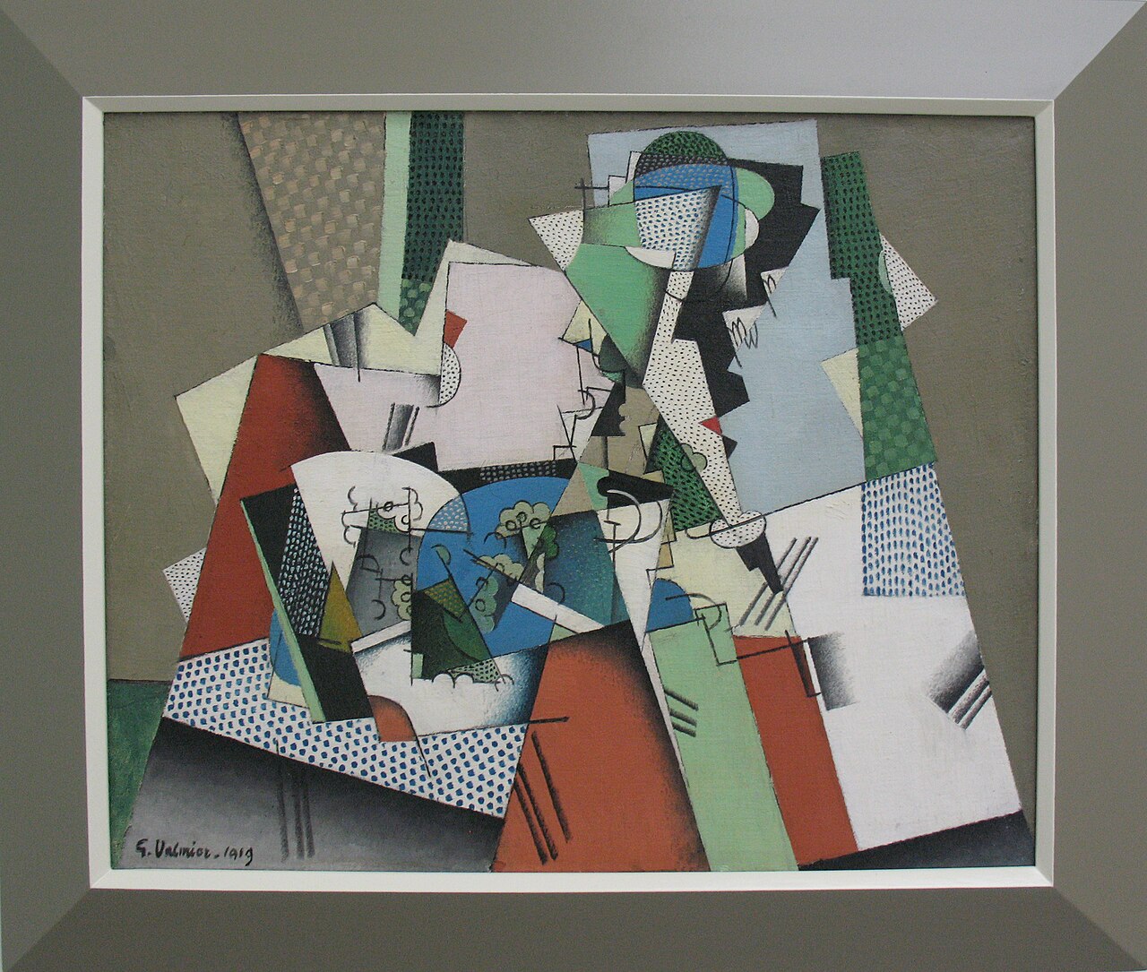 Geometrical still life I by Georges Valmier
