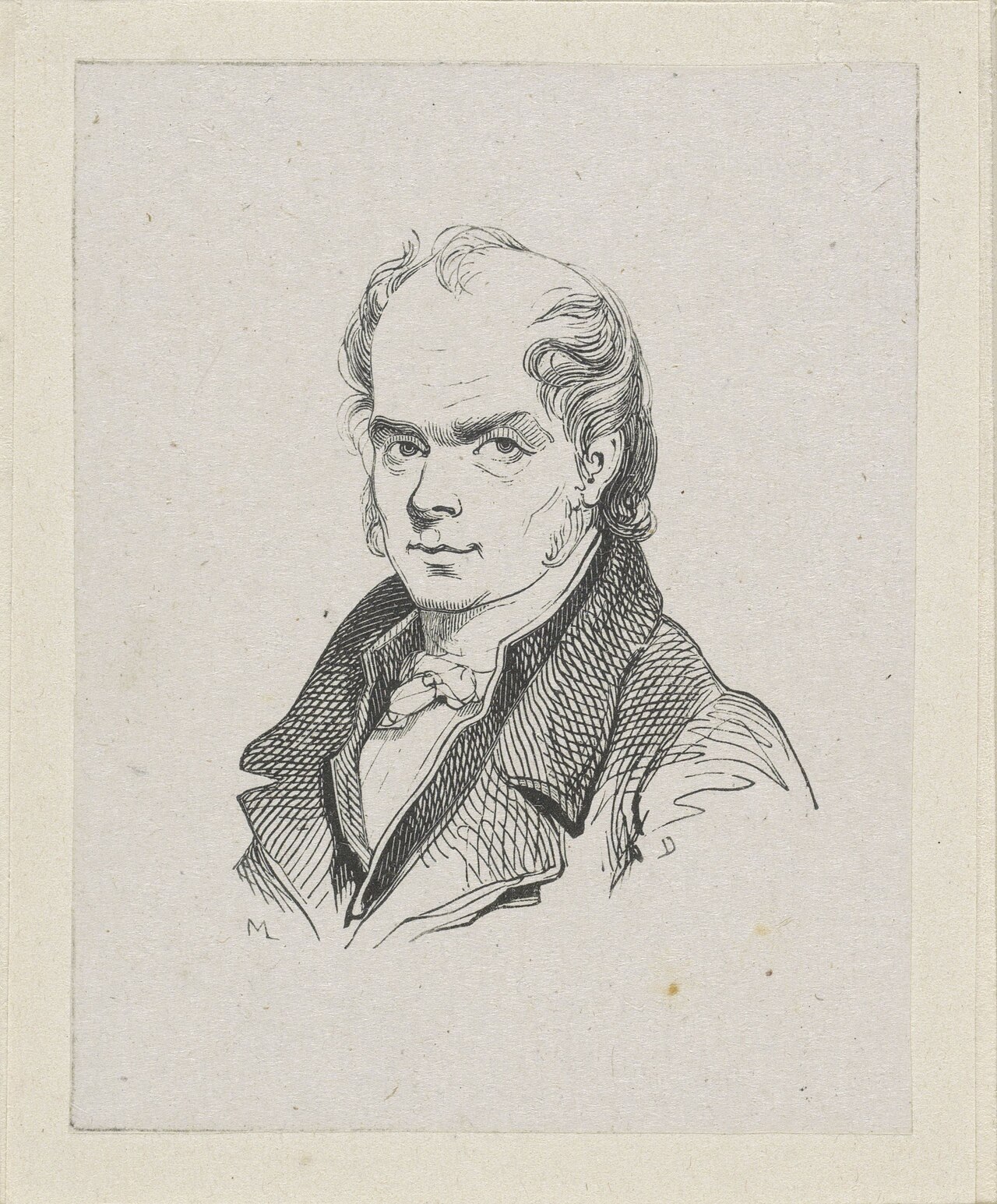 Portrait of Georgius Jacobus Johannes van Os