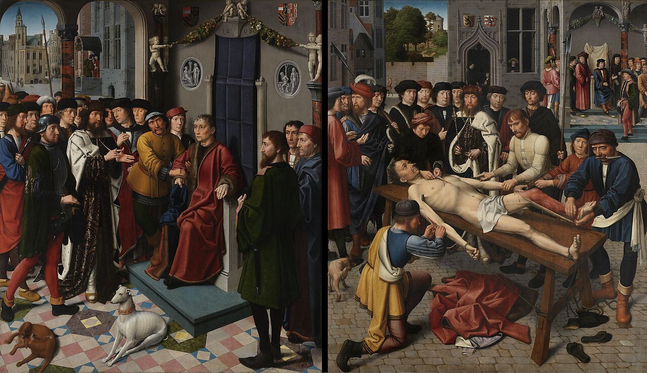 Judgement of Cambyses by Gerard David