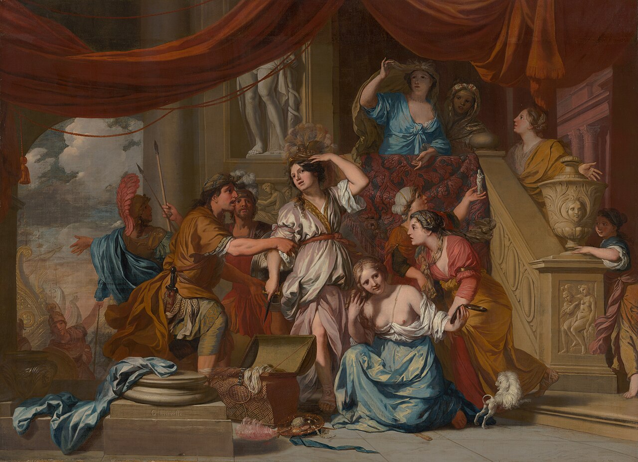 Achilles Discovered among the Daughters of Lycomedes by Gerard de Lairesse