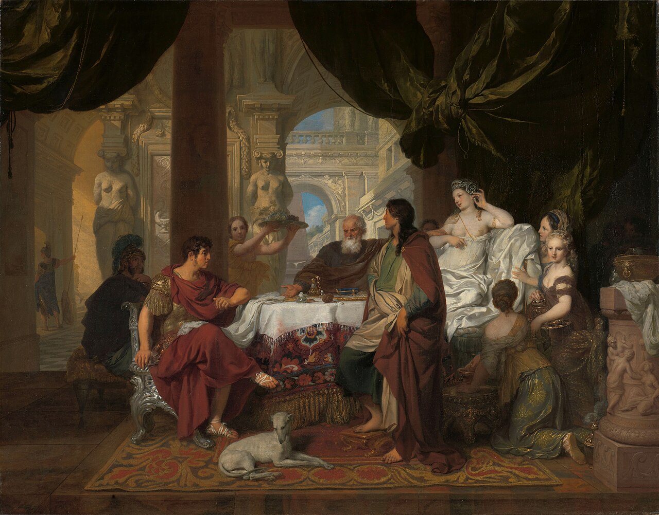 The Banquet of Cleopatra by Gerard de Lairesse