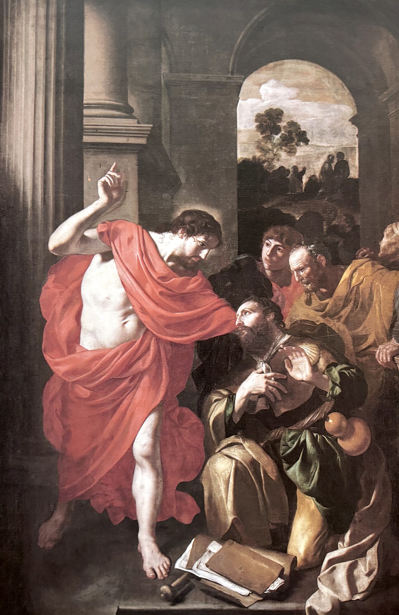 Christ appearing to Saint James the Greater by Gérard Douffet