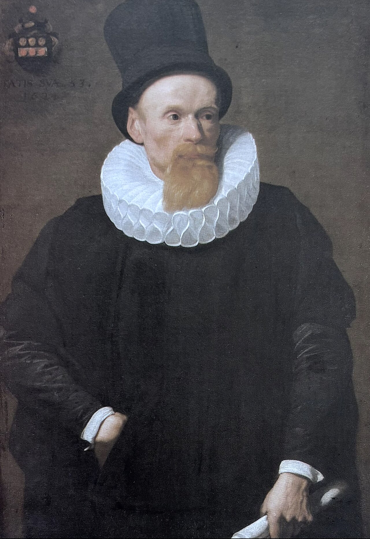 Portrait of a red-bearded man by Gérard Douffet