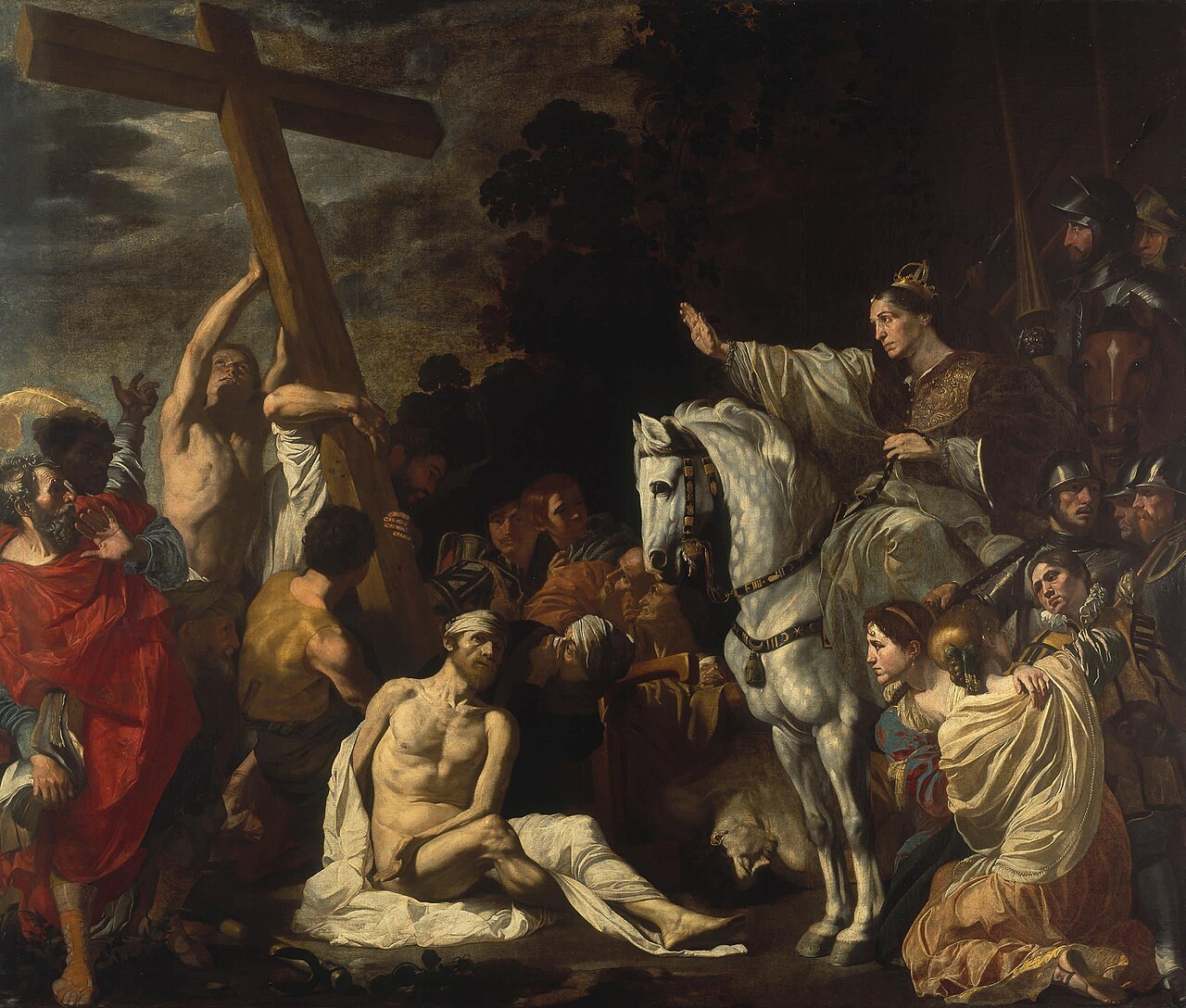 Saint Helen and the Finding of the True Cross by Gérard Douffet