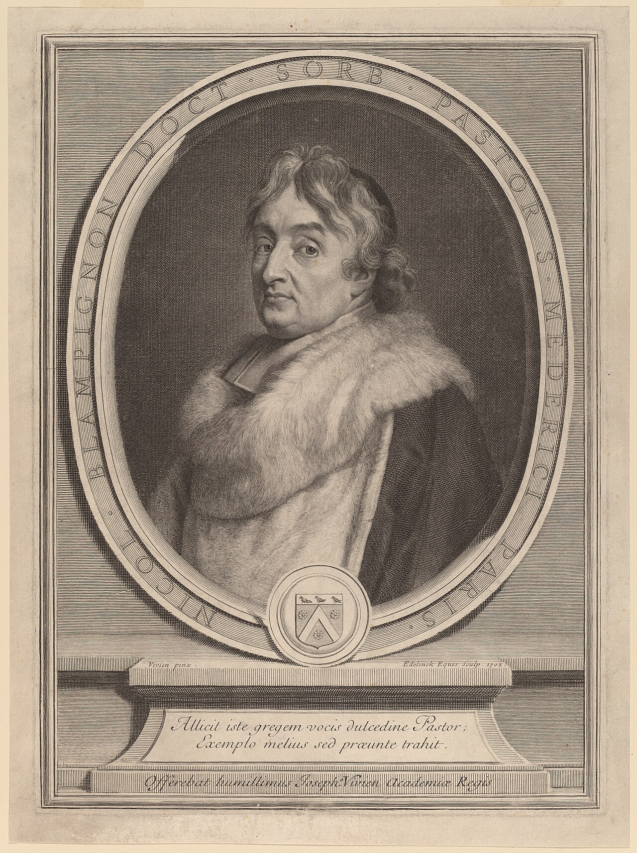 Nicolas de Blampignon by Gérard Edelinck