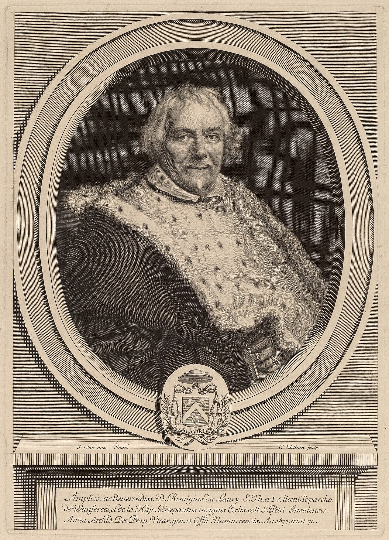 Remi Du Laury by Gérard Edelinck