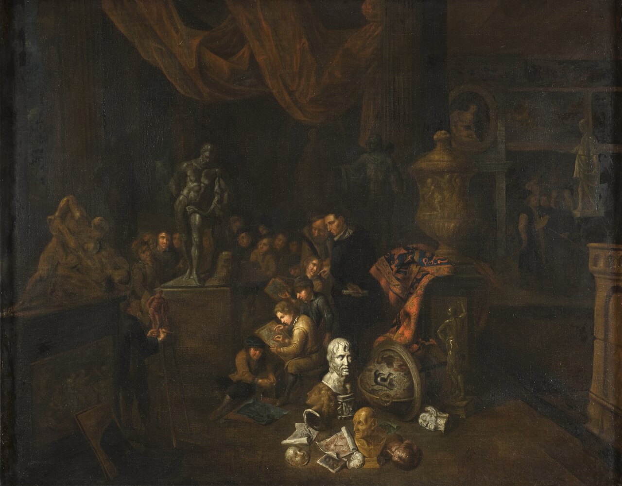 Interior of an Art School by Gerard Thomas