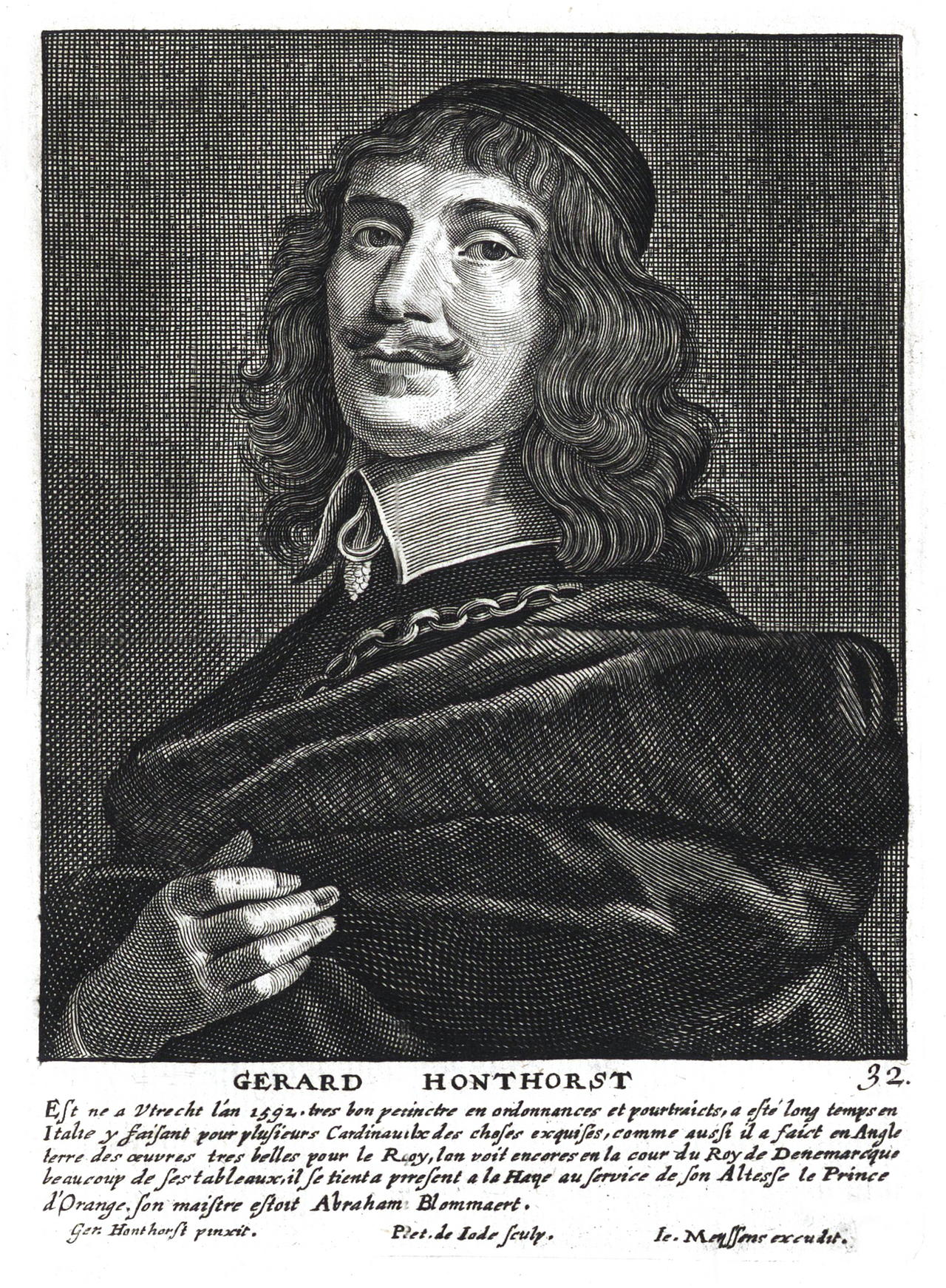 Portrait of Gerard van Honthorst