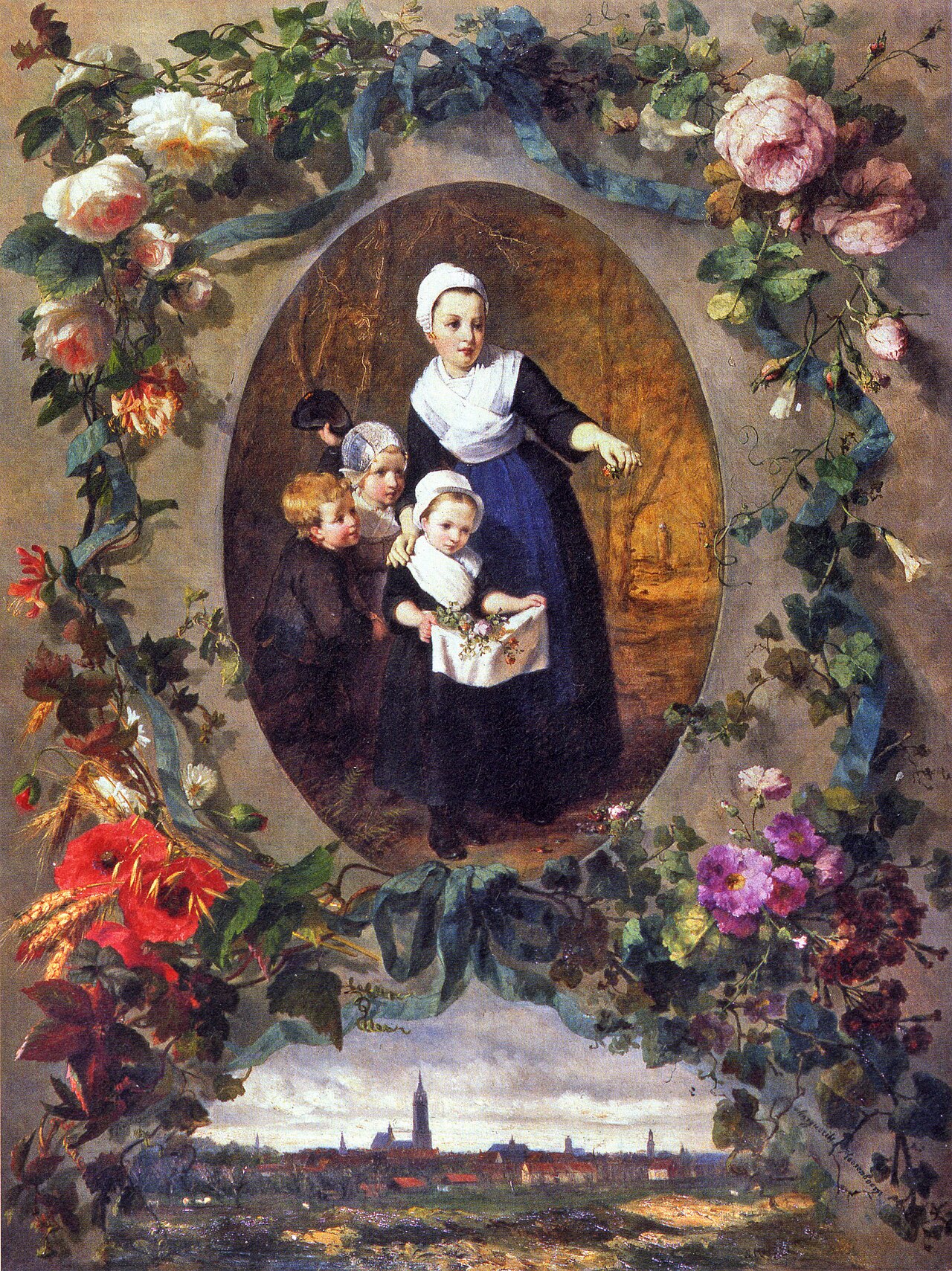 Hague Orphans by Gerardina Jacoba van de Sande Bakhuyzen