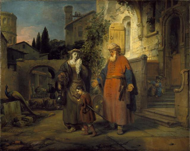The Expulsion of Hagar and Ishmael by Gerbrand van den Eeckhout