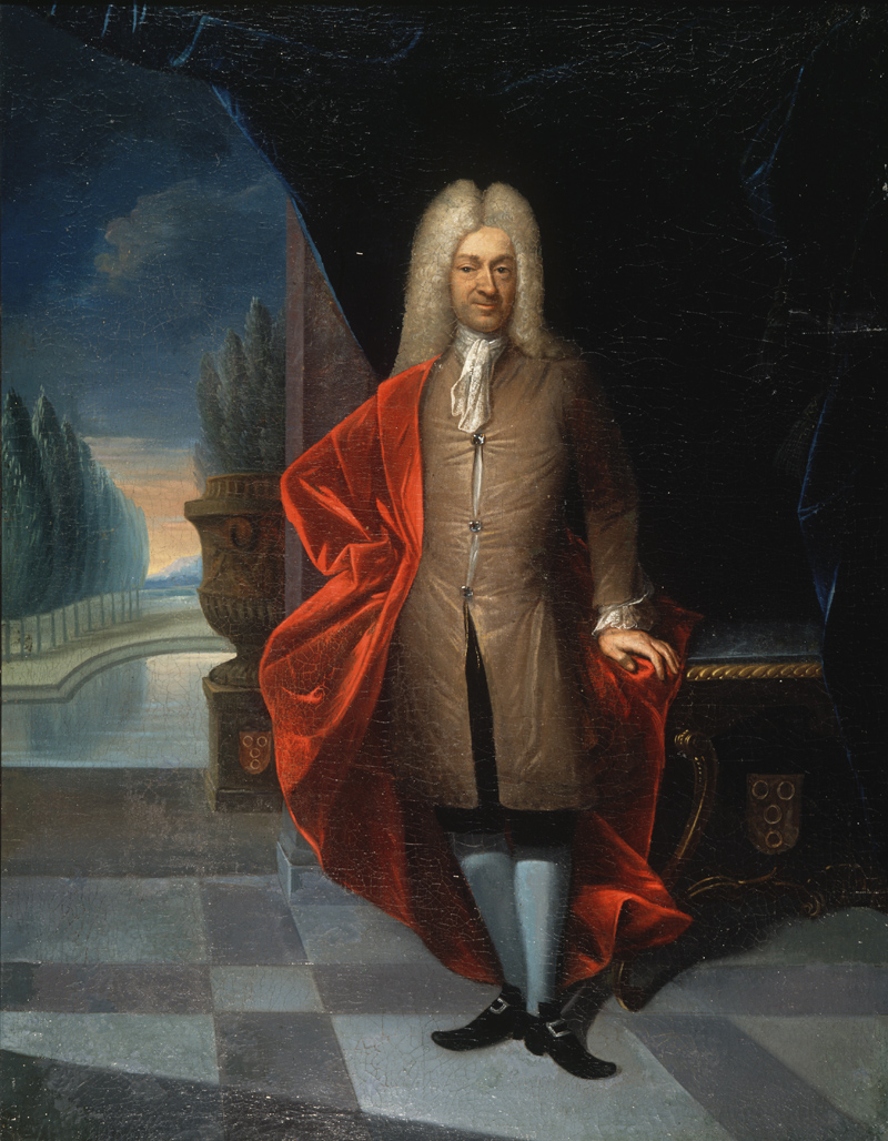 Portrait of Joan van Suchtelen (1668-1753). by Gerhard Jan Palthe
