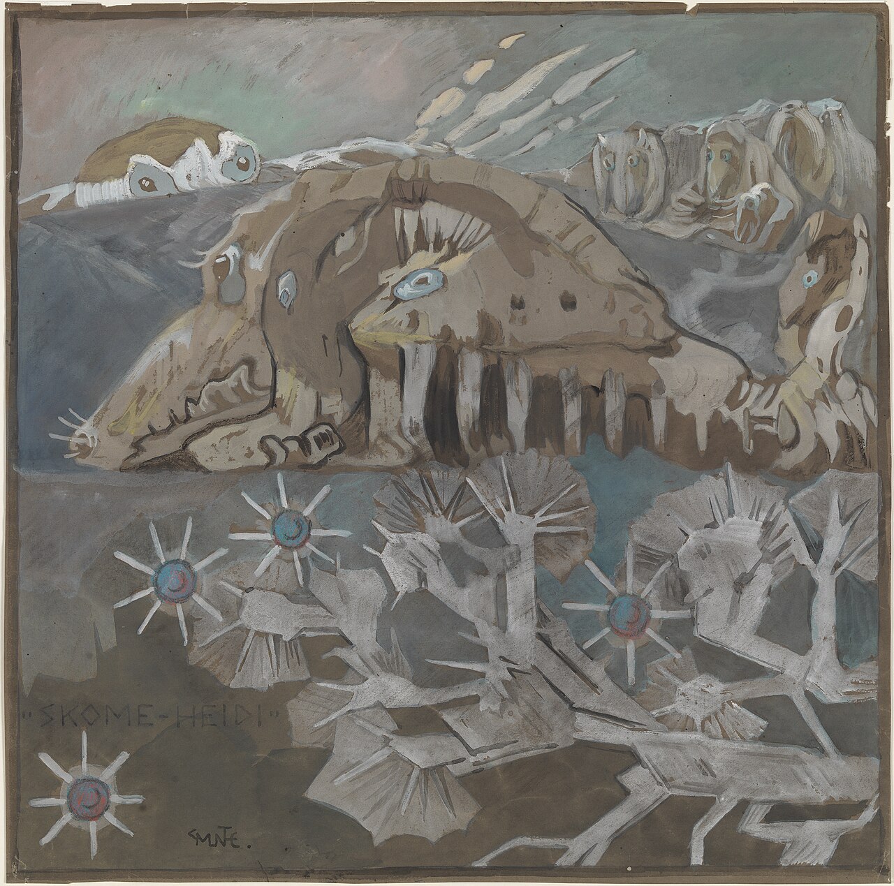High Mountains by Gerhard Munthe