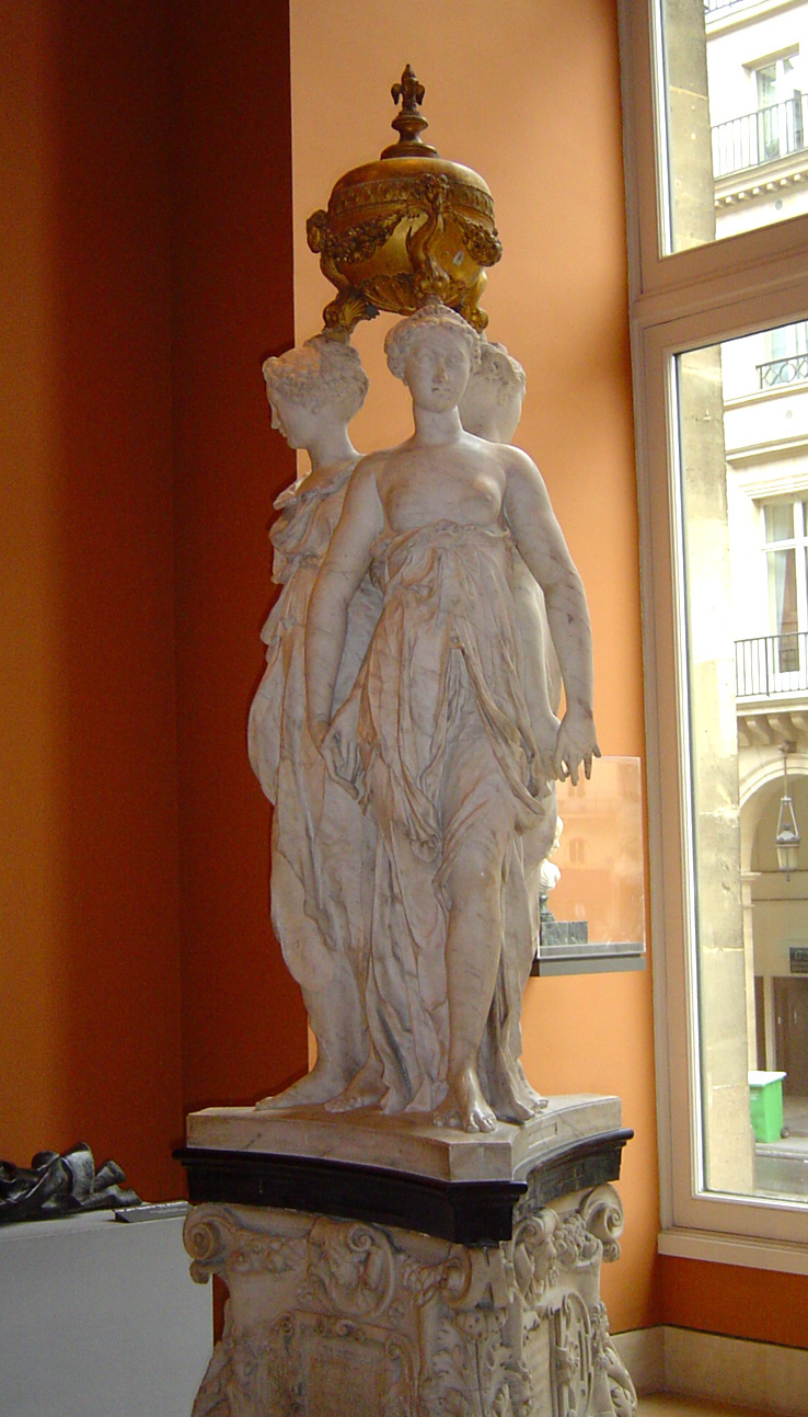 Funerary monument of the heart of Henry II by Germain Pilon