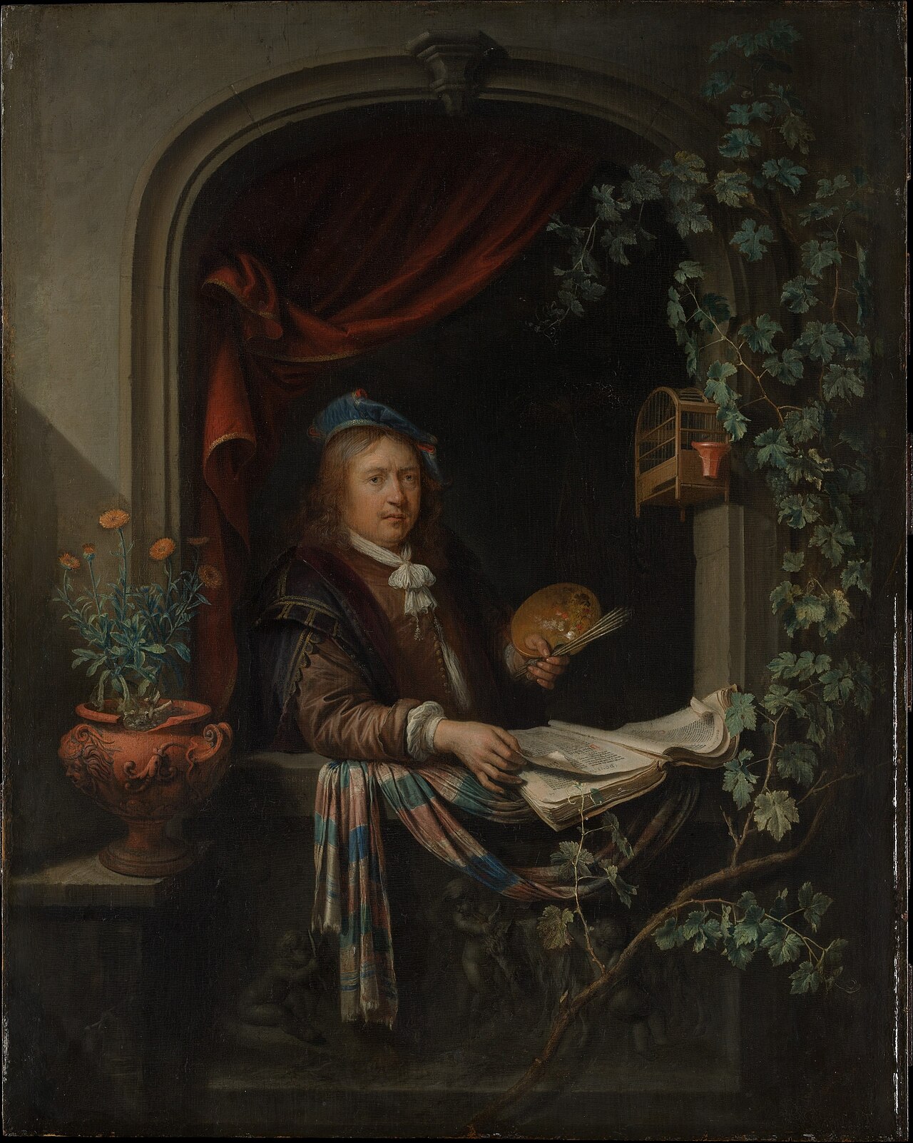 Self-Portrait by Gerrit Dou