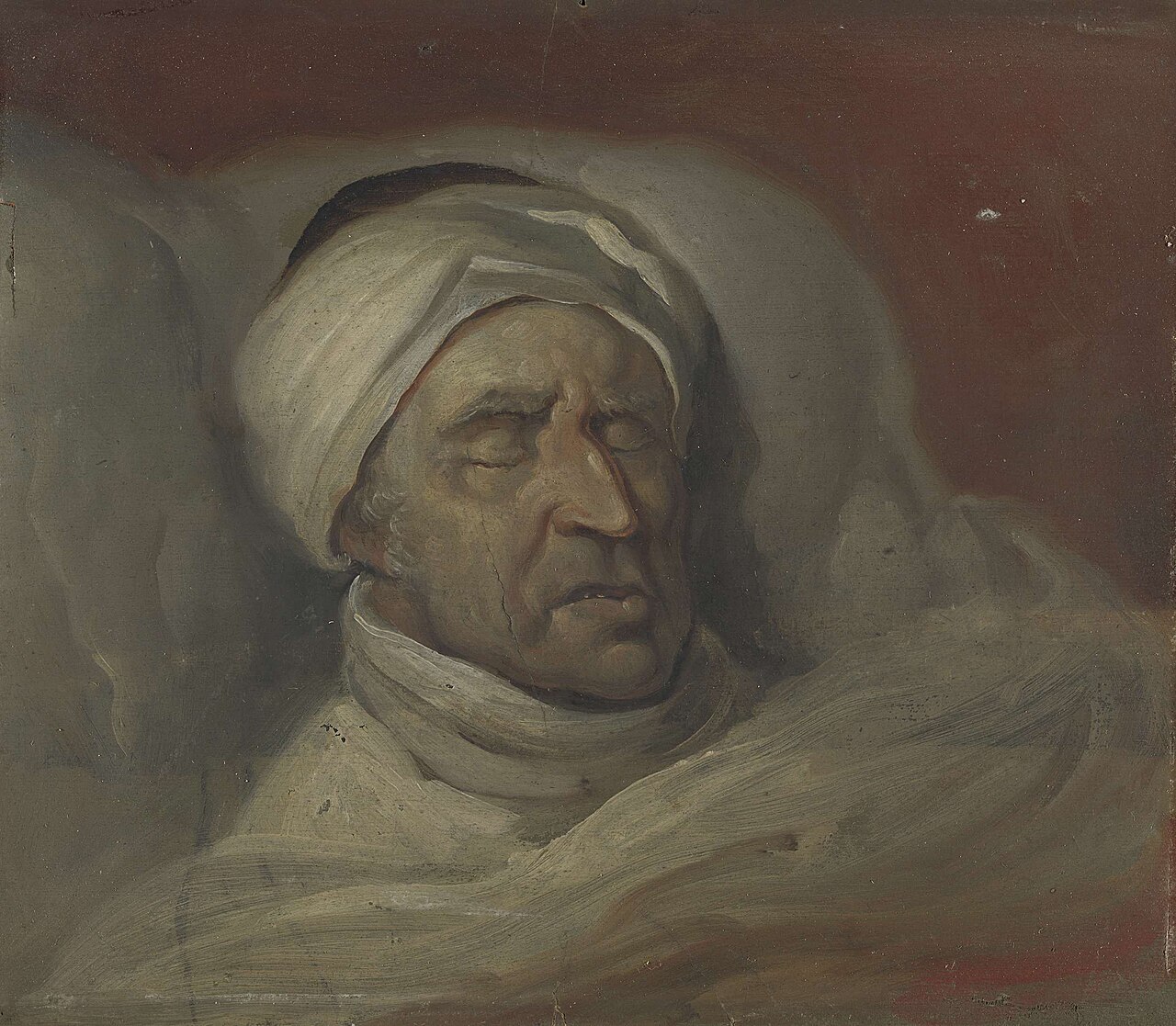 Mr. Willem Bilderdijk na zijn dood by Gerrit Jan Michaëlis