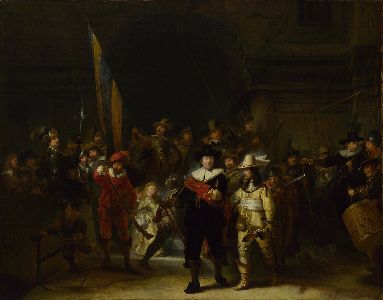 The Company of Captain Banning Cocq by Gerrit Lundens
