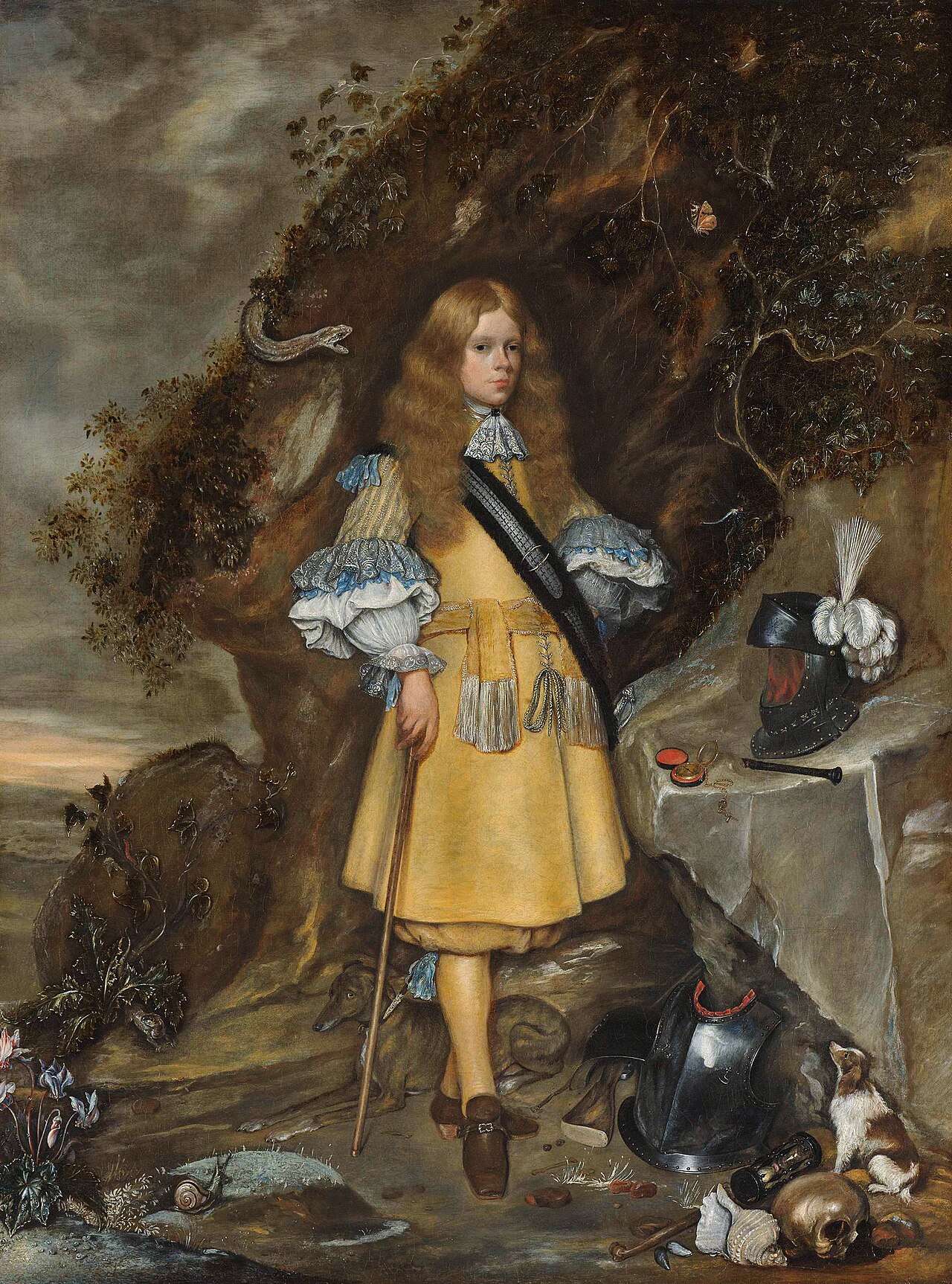 Memorial Portrait of Moses ter Borch by Gesina ter Borch
