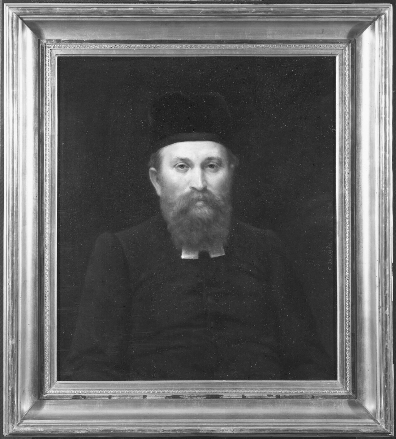 Gottlieb Klein, 1852-1914, överrabbin, religionshistoriker, gift med Antonie Levy by Geskel Saloman