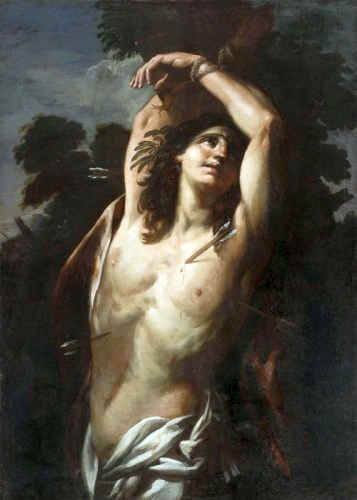 The Martyrdom of St. Sebastian by Giacinto Brandi