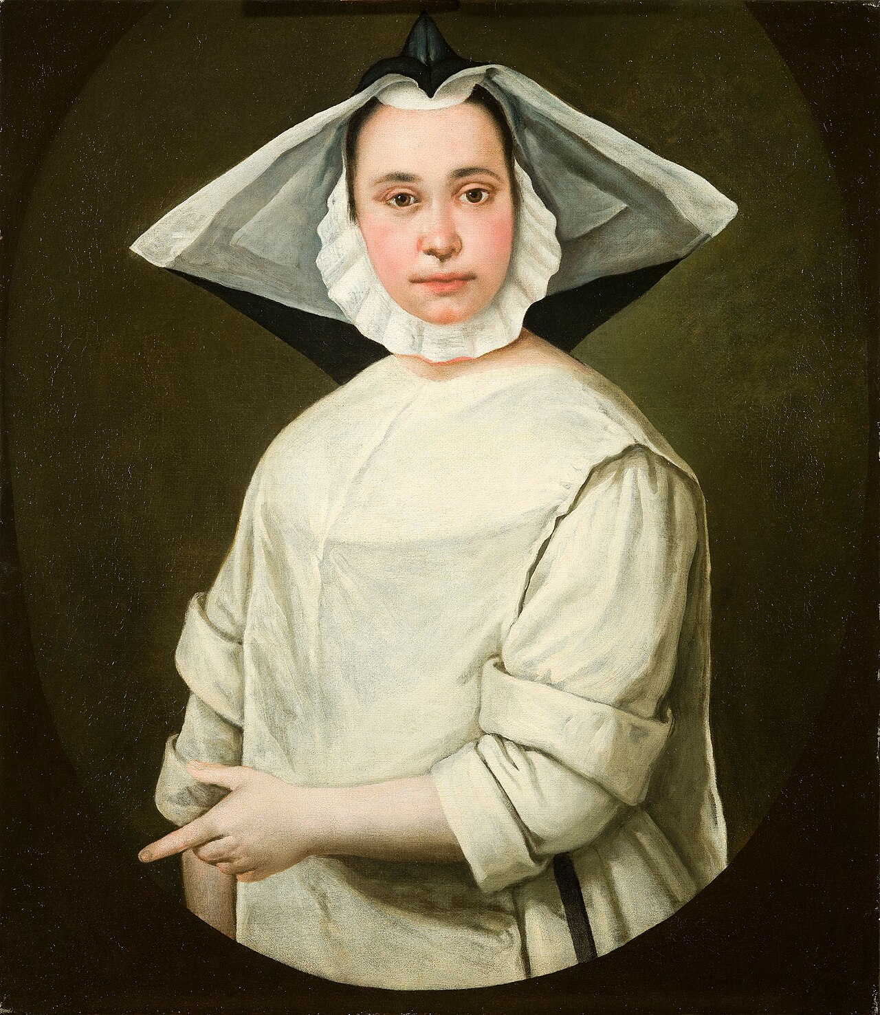Portrait of a Young Nun by Giacomo Ceruti