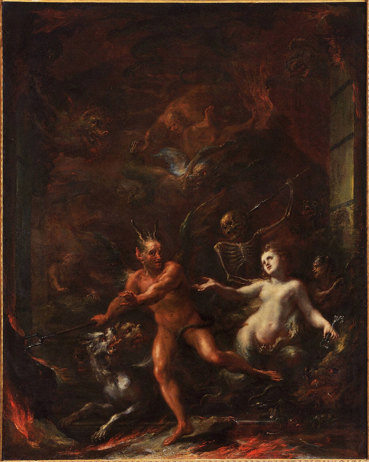 Gates of Hell by Giacomo del Pò