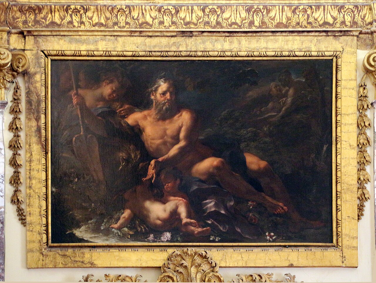 The God Tiber by Giacomo del Pò