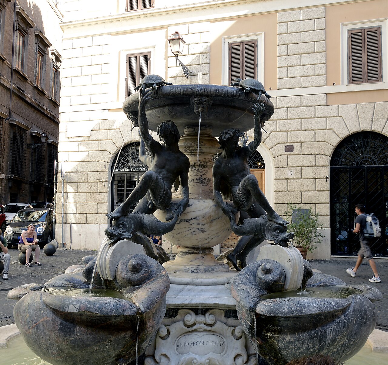 Fontana delle Tartarughe by Giacomo della Porta