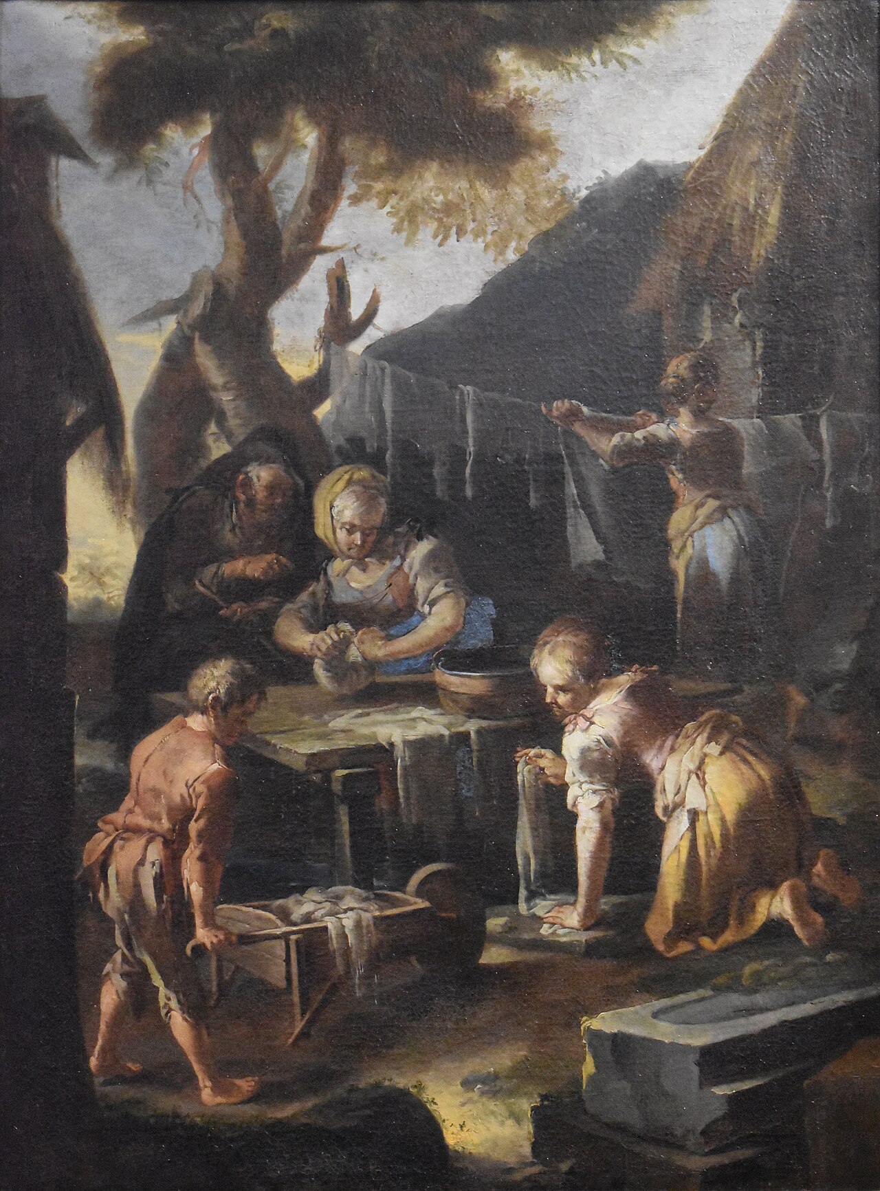 Giacomo Francesco Cipper - Les Lavandières by Giacomo Francesco Cipper