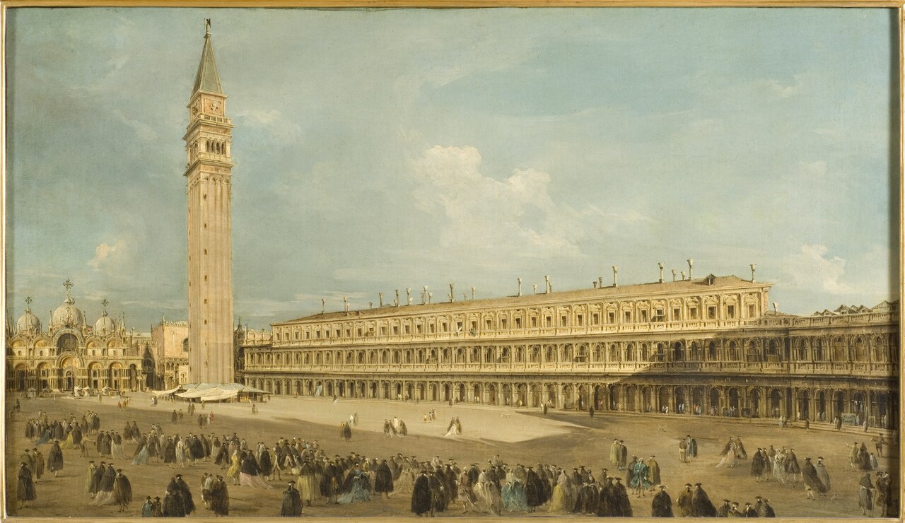 Piazza San Marco in Venice by Giacomo Guardi