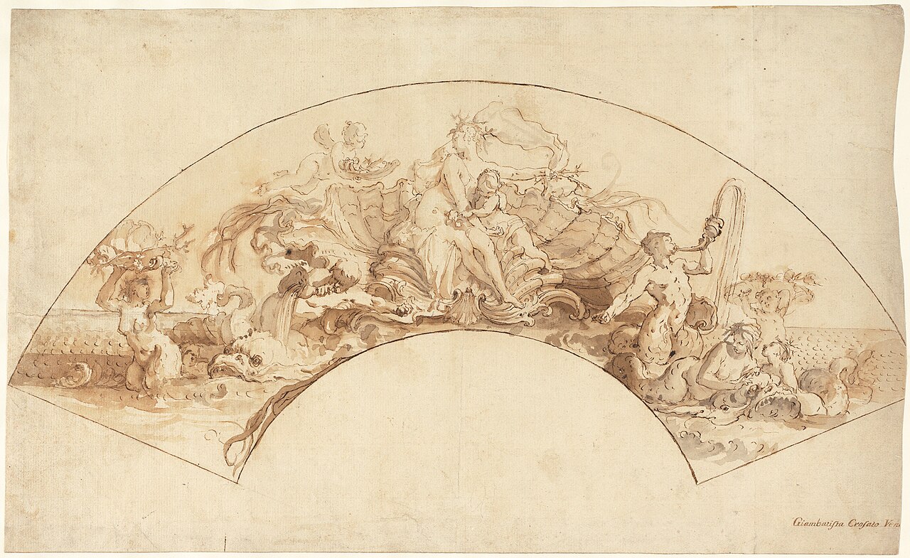 The Triumph of Amphitrite by Giambattista Crosato