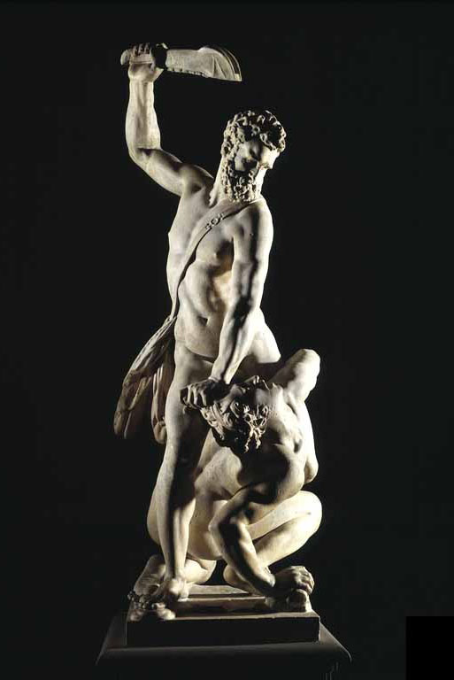 Samson Slaying a Philistine by Giambologna