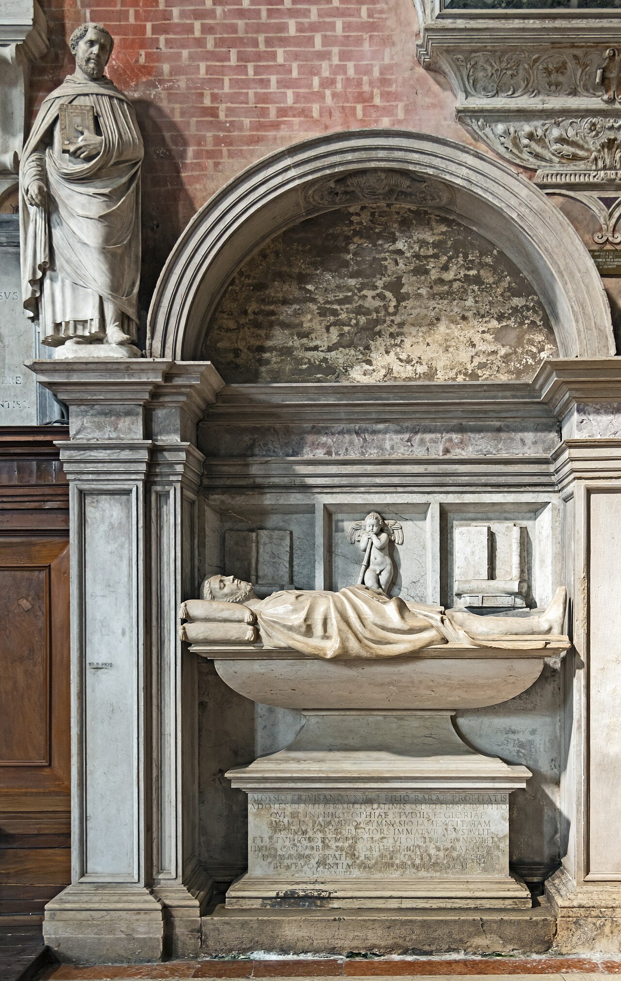 Monument to Alvise Trevisan by Giammaria Mosca