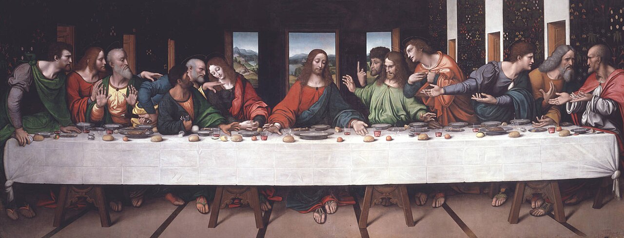 Last supper by Giampietrino by Giampietrino