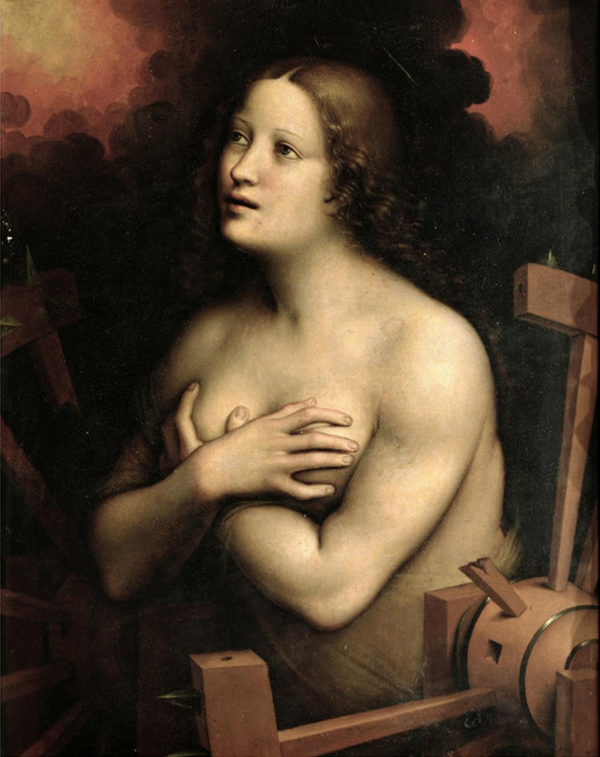 Saint Catherine of Alexandria by Giampietrino