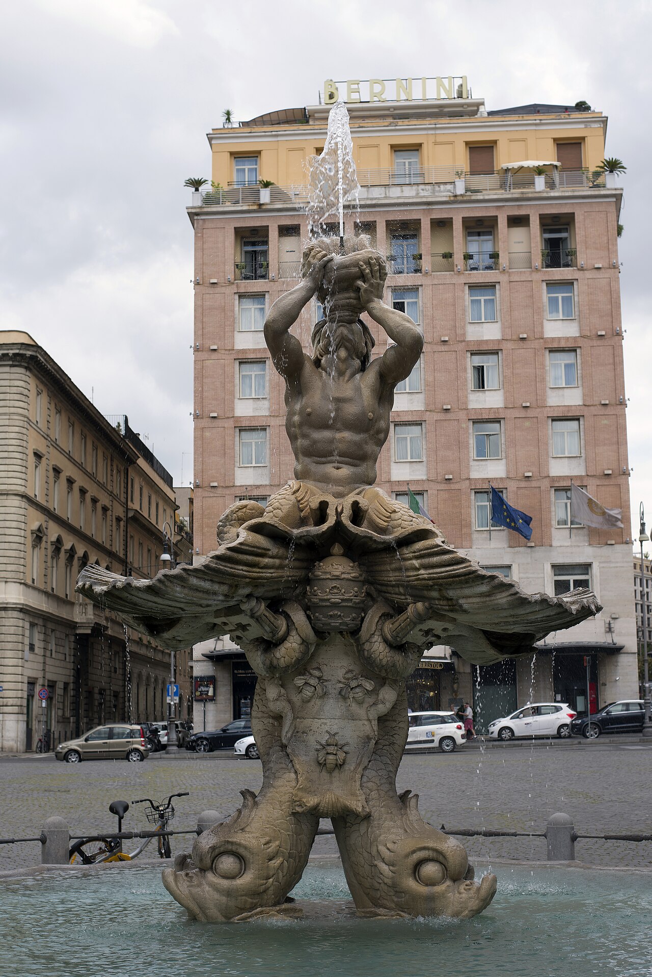 Triton Fountain by Gian Lorenzo Bernini