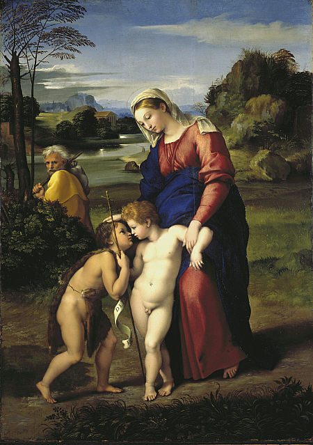 Madonna del Passeggio by Gianfrancesco Penni