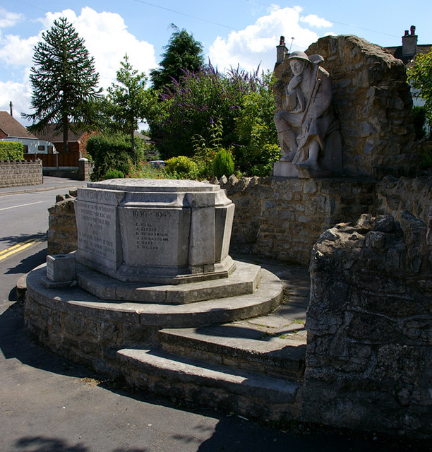 Broughton War Memorial by Gilbert Bayes