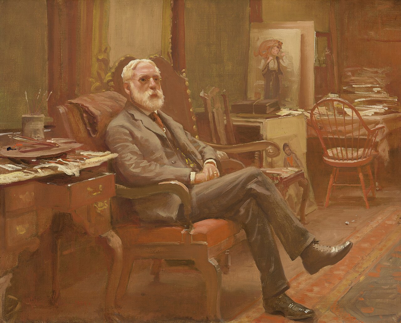 John George Brown by Gilbert Gaul