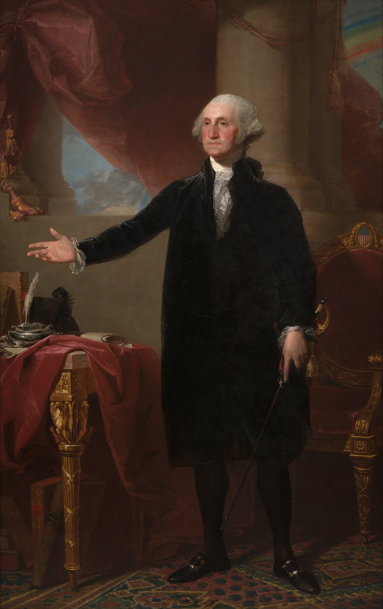 Lansdowne Portrait by Gilbert Stuart