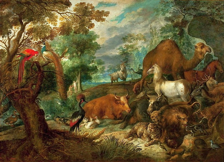 Paradise by Gillis d'Hondecoeter