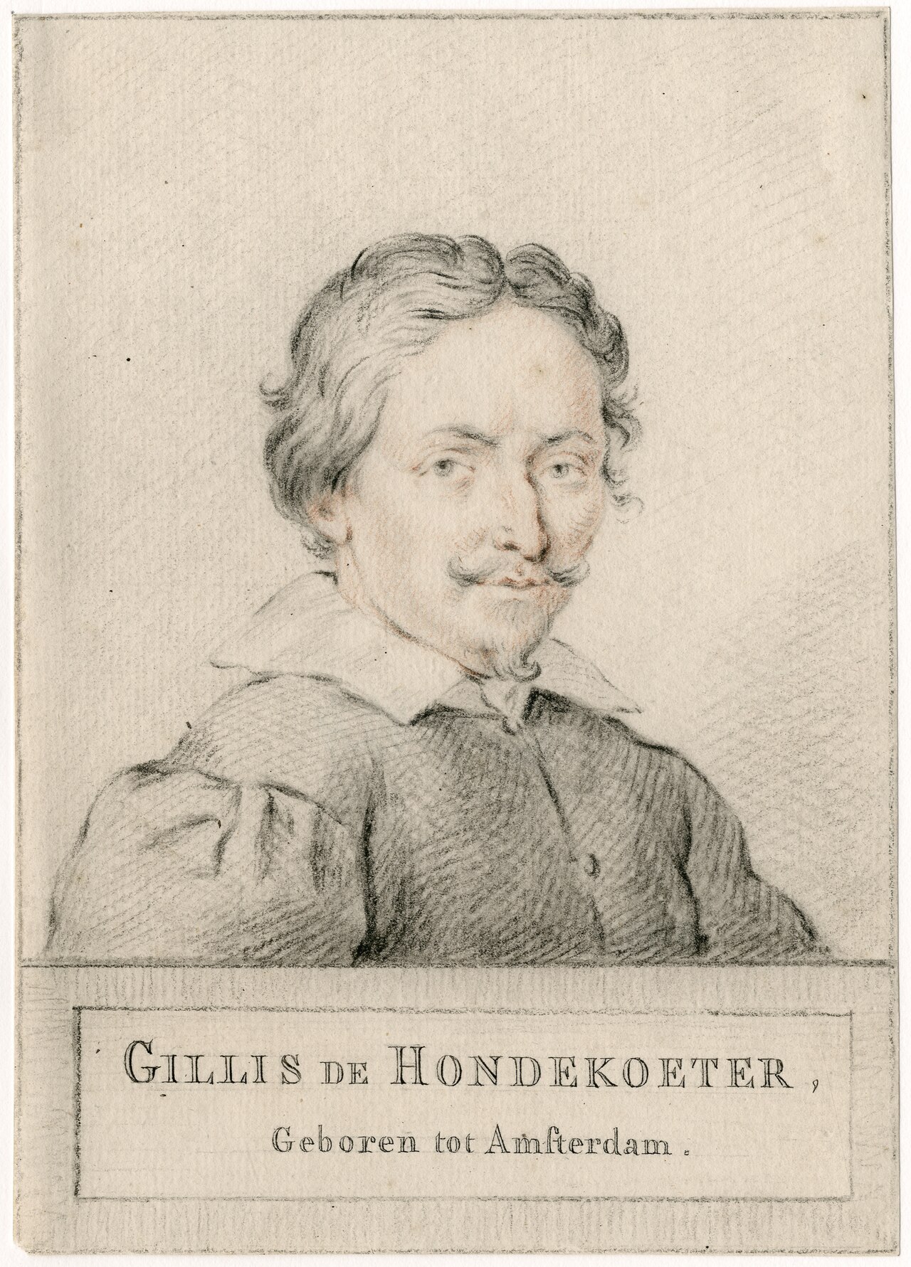 Portrait of Gillis d'Hondecoeter