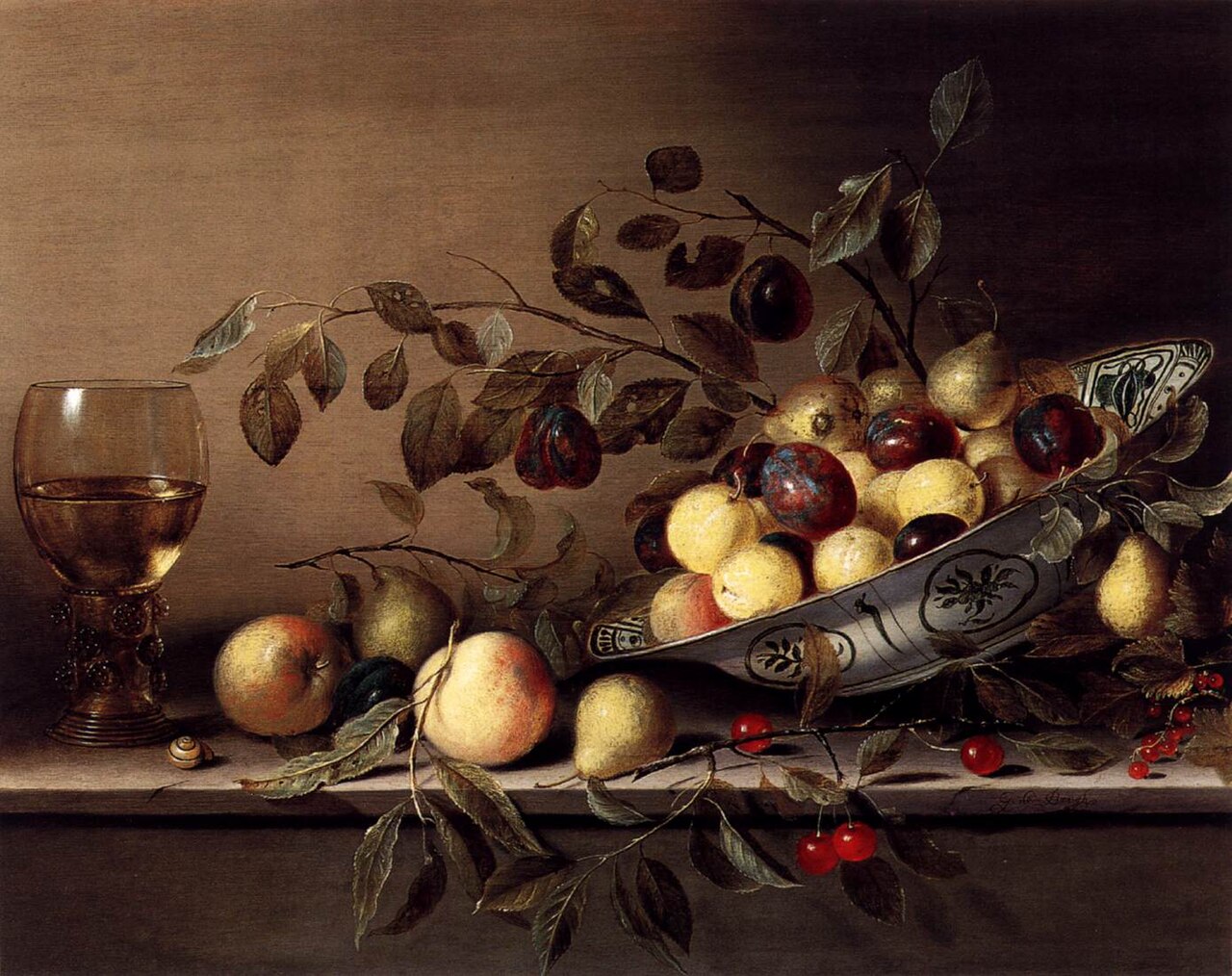 Still life by Gillis Gillisz. de Bergh