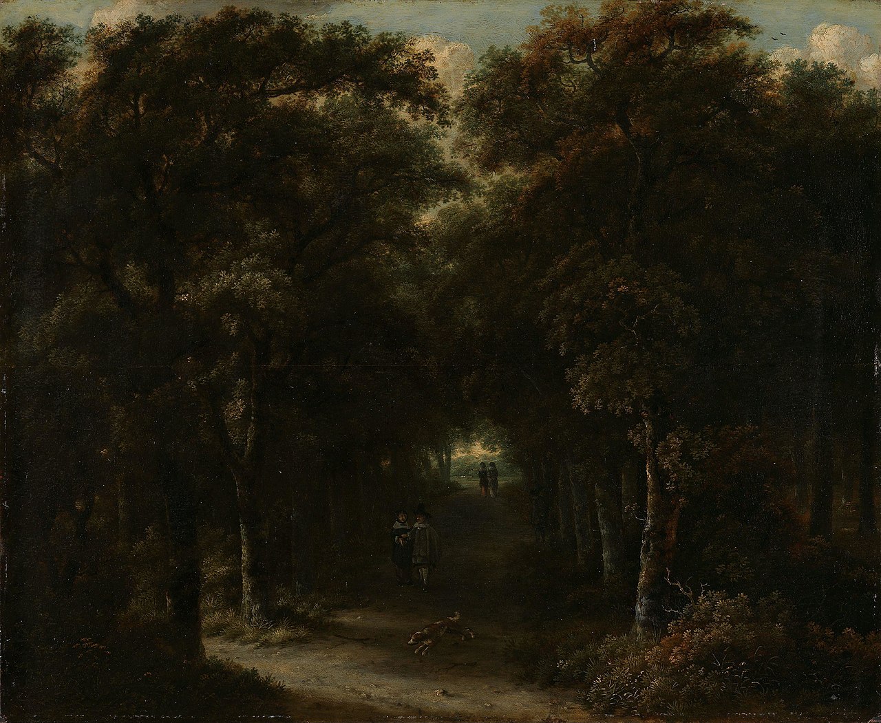 Painting by Gillis Rombouts