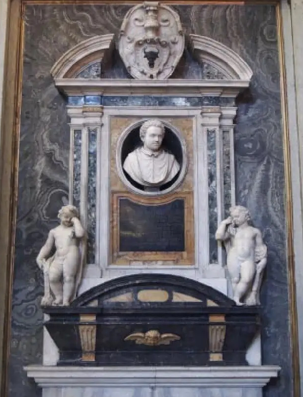 Funeral monument for Maximilian von Pernstein by Gillis van den Vliete